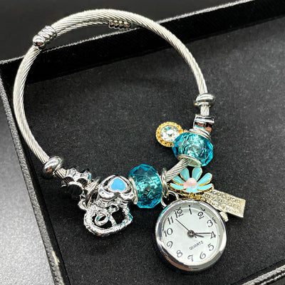 Reloj tipo pandora de cuarzo para mujer 💎💎💎💎💎4.9/5.0