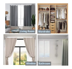 Barra expansiva para colgar ropa - Envío Gratis